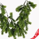 Маленькое фото 5: Гирлянда еловая, 170см, зеленый