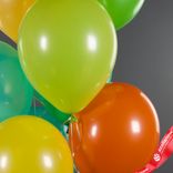 Маленькое фото 3: Композиция из 8 шаров с гелием, 30 см, ассорти