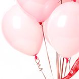 Маленькое фото 5: Композиция из 9 шаров с гелием, 30 см, розовый