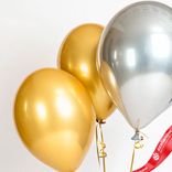 Маленькое фото 2: Композиция из 3 шаров с гелием, 30 см, вар.7