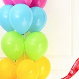 Маленькое фото 3: Композиция из 16 шаров с гелием, 30 см, ассорти