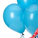 Маленькое фото 4: Композиция из 5 шаров с гелием, 30 см, голубой