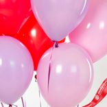 Маленькое фото 3: Композиция из 7 шаров с гелием, 30 см, вар. 21