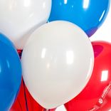Маленькое фото 3: Композиция из 7 шаров с гелием, 30 см, вар.1