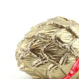 Маленькое фото 3: Сувенир «Шишка» (керамика), Н7,5х11х8см, золотой
