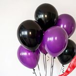 Маленькое фото 2: Композиция из 7 шаров с гелием, 30 см, вар.2