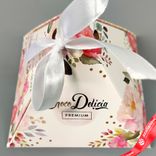Маленькое фото 3: Набор конфет Choco Delicia в темном шоколаде «Пралине миндаль», 120гр.