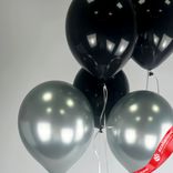 Маленькое фото 2: Композиция из 5 шаров с гелием, 30 см, вар. 21