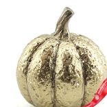 Маленькое фото 5: Сувенир «Тыква» (керамика), Н11,5х10,5х10см, золотой