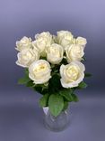 Фото флориста 2: 11 белых роз высшего сорта