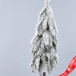 Маленькое фото 2: Ель искусственная заснеженная, Н60х20х20см, зеленый/белый