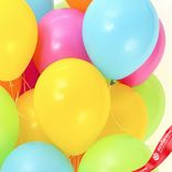 Маленькое фото 3: Композиция из 18 шаров с гелием, 30 см, ассорти