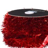 Маленькое фото 2: Гирлянда «Мишура» (пластик), 10м, красный