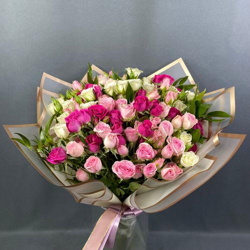 Фото флориста 2: Кустовые розы