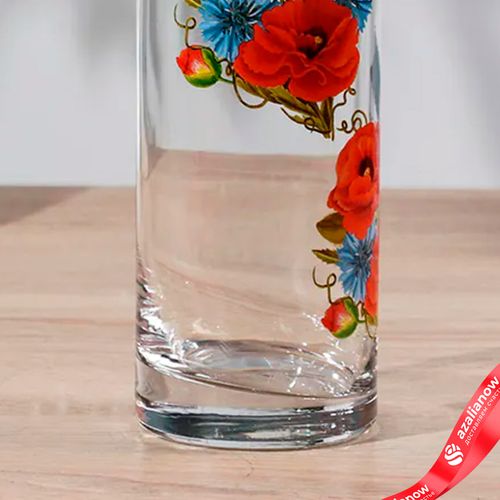 Фото 5: Ваза FLORA «Цветочная поляна», 7,5х26,5 см, микс. Сервис доставки цветов AzaliaNow