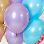 Маленькое фото 5: Композиция из 7 шаров с гелием, 30 см, вар.13