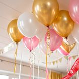 Маленькое фото 2: Композиция из 13 шаров с гелием «День рождения»
