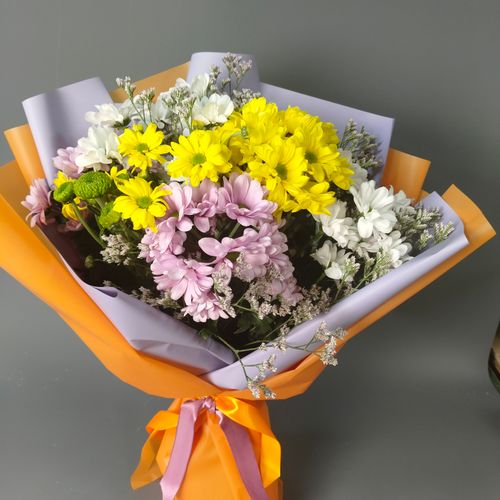 Фото флориста 2: Хризантемы микс