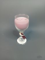 Фото флориста 1: Свеча в бокале ароматическая (стекло), H15,5хD6,5см, в асс., розовый
