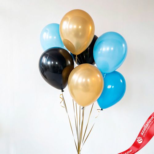 Композиция из 7 шаров с гелием, 30 см, вар.14