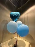 Фото флориста 2: Композиция из шаров «Голубые мечты»