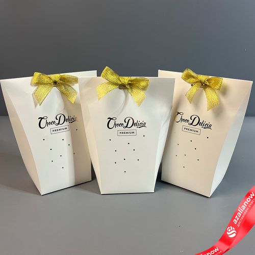 Фото 5: Набор конфет Choco Delicia в темном шоколаде «Пралине Миндаль», 220гр.. Сервис доставки цветов AzaliaNow