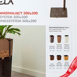 Маленькое фото 3: Система автополива для кашпо (пластик), D30см, черный