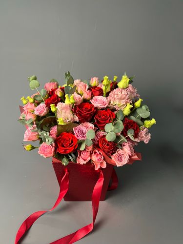 Фото флориста 2: Букеты в коробках