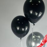 Маленькое фото 2: Композиция из 3 шаров с гелием, 30 см, вар. 13
