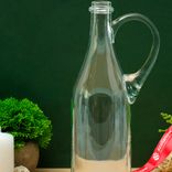 Маленькое фото 2: Бутыль «Литр» с ручкой, h=31 см, V=1 л, d нар. 2,9 мм, d внутр. 1,9 мм, прозрачная. Сервис доставки цветов AzaliaNow