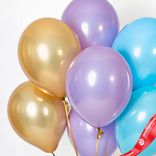 Маленькое фото 4: Композиция из 7 шаров с гелием, 30 см, вар.13