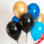 Маленькое фото 2: Композиция из 7 шаров с гелием, 30 см, вар.6