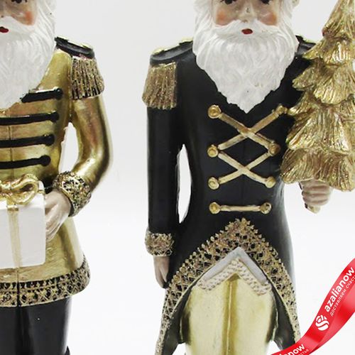 Фото 3: Сувенир «Щелкунчик» (полирезин), Н23х6,5х5см, в асс., черный/золотой