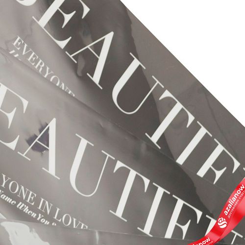 Фото 3: Пленка «Beautiful», 20 листов, 58х58см, белый