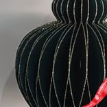 Маленькое фото 4: Украшение подвесное «Юла» (бумага), D9,5х15см, темно-зеленый