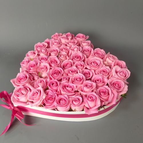 Фото флориста 2: Композиции из цветов в коробке