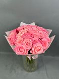 Фото флориста 2: Букет из 31 розовой розы, Россия, В 40см