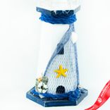 Маленькое фото 5: Сувенир «Маяк» (дерево), Н27см, бел./син.