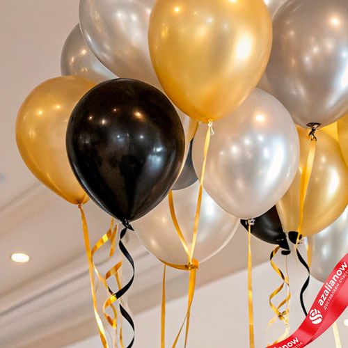 Фото 4: Композиция из 14 шаров с гелием «Праздник с шарами», вар. 4