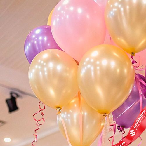Фото 4: Композиция из 11 шаров с гелием «Праздник с шарами», вар. 3