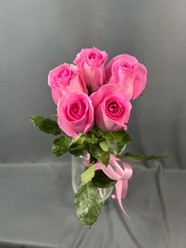 Фото флориста 1: 5 роз