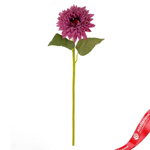 Георгин искусственный (пластик), 60см, сиреневый