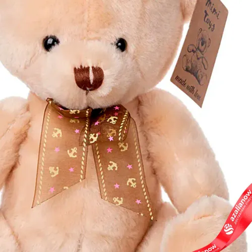 Фото 8: Букет из 15 красных роз «Признание в любви» + Мишка + Набор конфет Choco Delicia