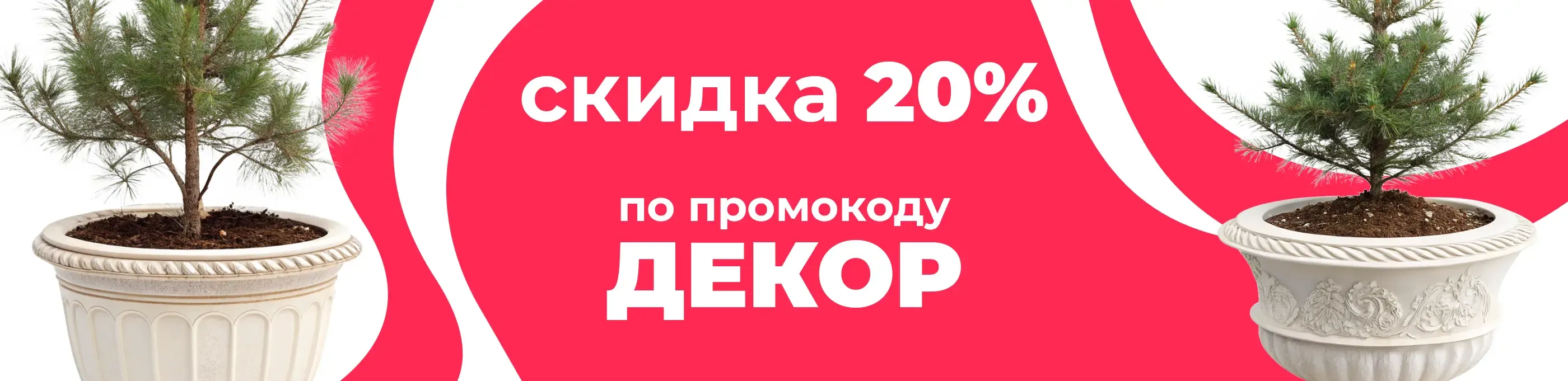 Баннер для рубрики: Кашпо для сосны