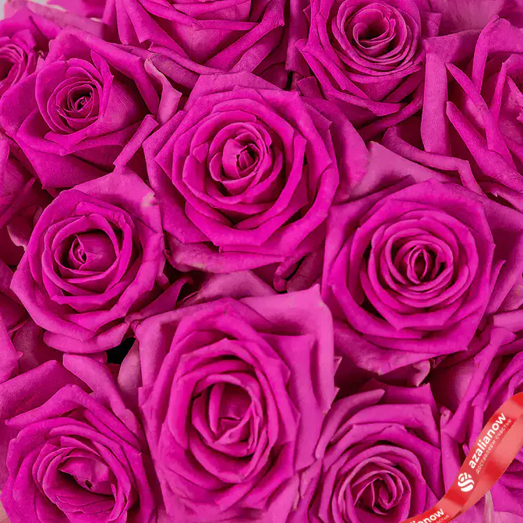 Фото 4: 19 розовых роз в коробке + Барби в подарок. Сервис доставки цветов AzaliaNow