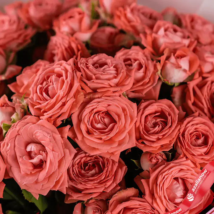 Фото 2: Букет из 15 коралловых роз «Спонтанность» + Рафаэлло в подарок. Сервис доставки цветов AzaliaNow