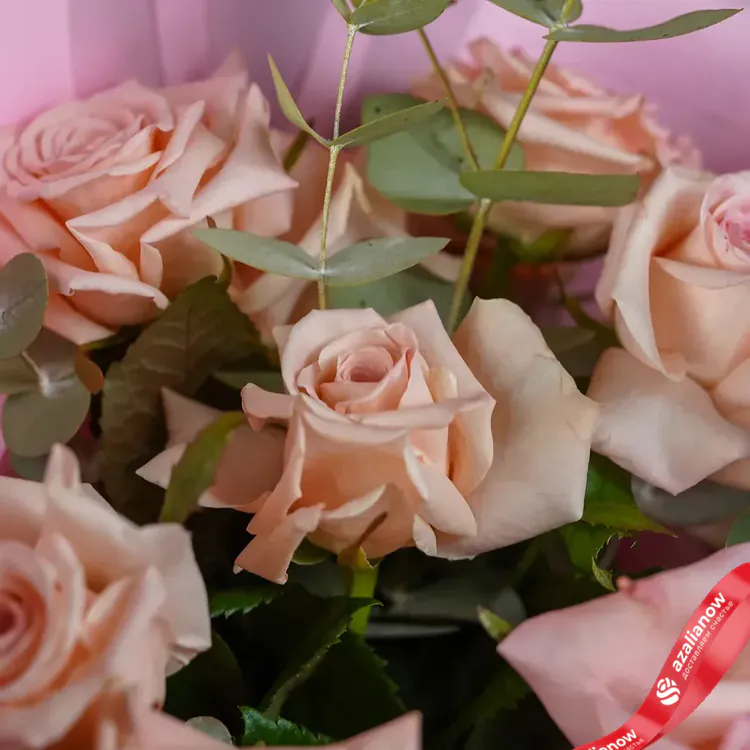 Фото 6: Букет из 9 розовых роз «Париж». Сервис доставки цветов AzaliaNow