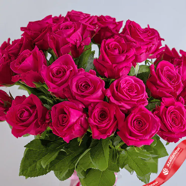 Фото 2: Букет из 29 розовых роз «Топаз». Сервис доставки цветов AzaliaNow