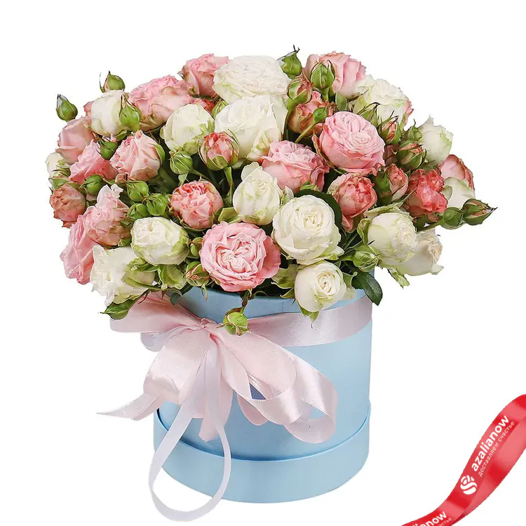 Фото 1: Акция! Букет из 15 роз «Пионовидная коробочка». Сервис доставки цветов AzaliaNow