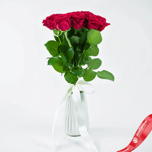 Фото 2: 9 красных роз 50 см, Россия. Сервис доставки цветов AzaliaNow